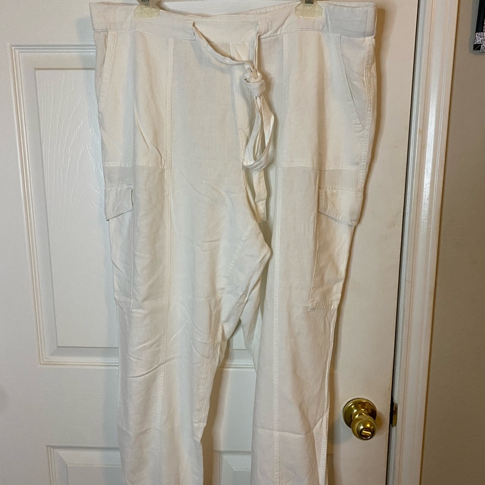 Soho White Women's Pants
